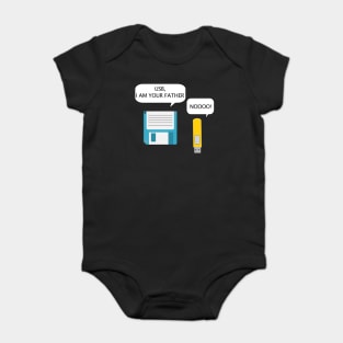 USB I Am Your Father Baby Bodysuit